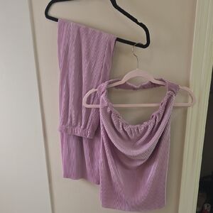 Elegant Lavender Jumpsuit